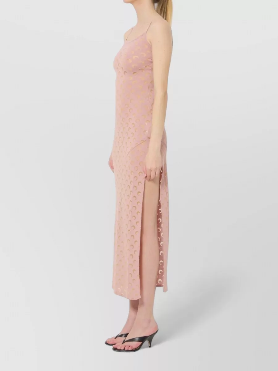 Marine Serre Printed Midi Dress
