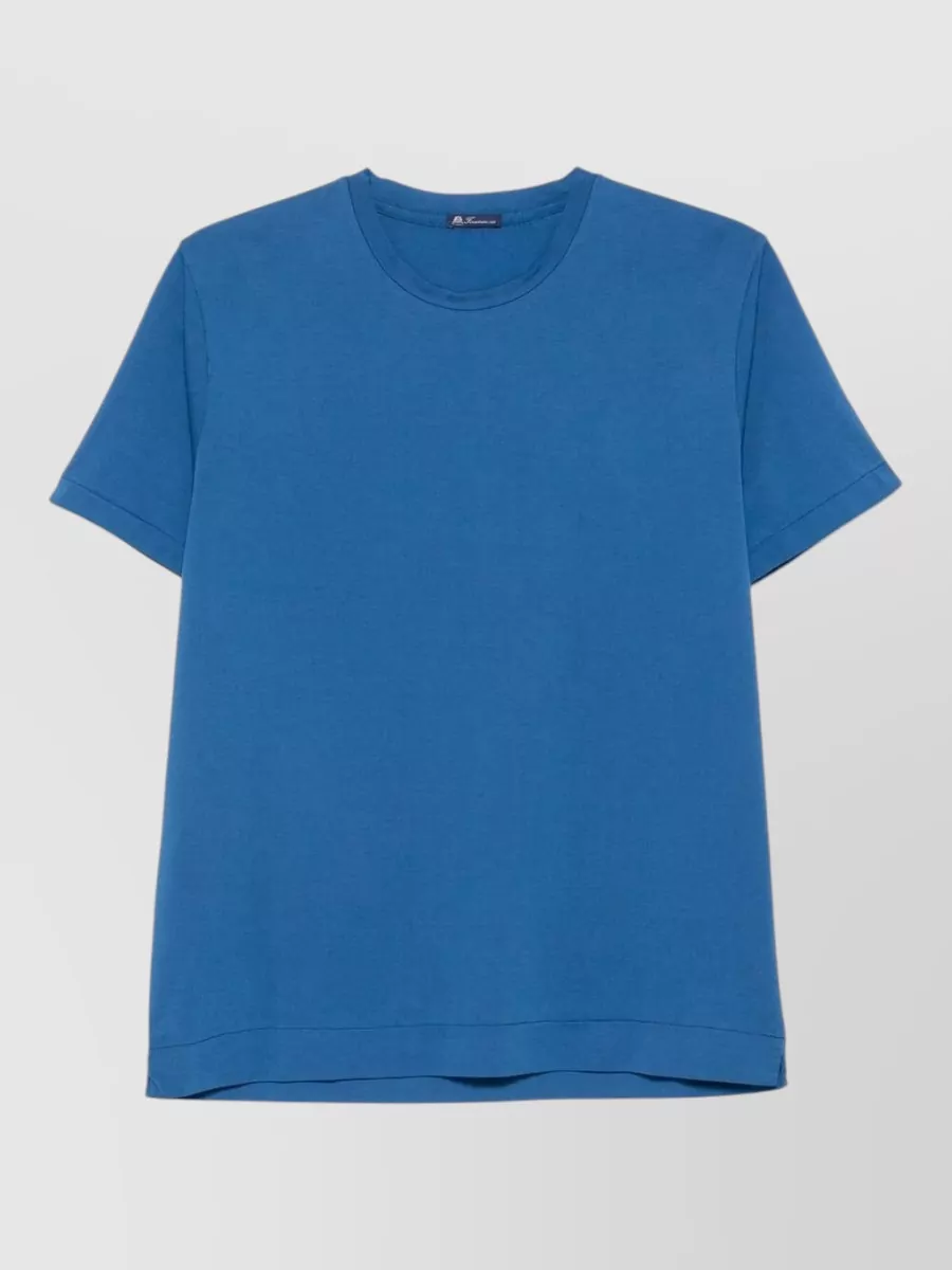 Finamore 1925 Napoli cotton crew neck short sleeve t-shirt