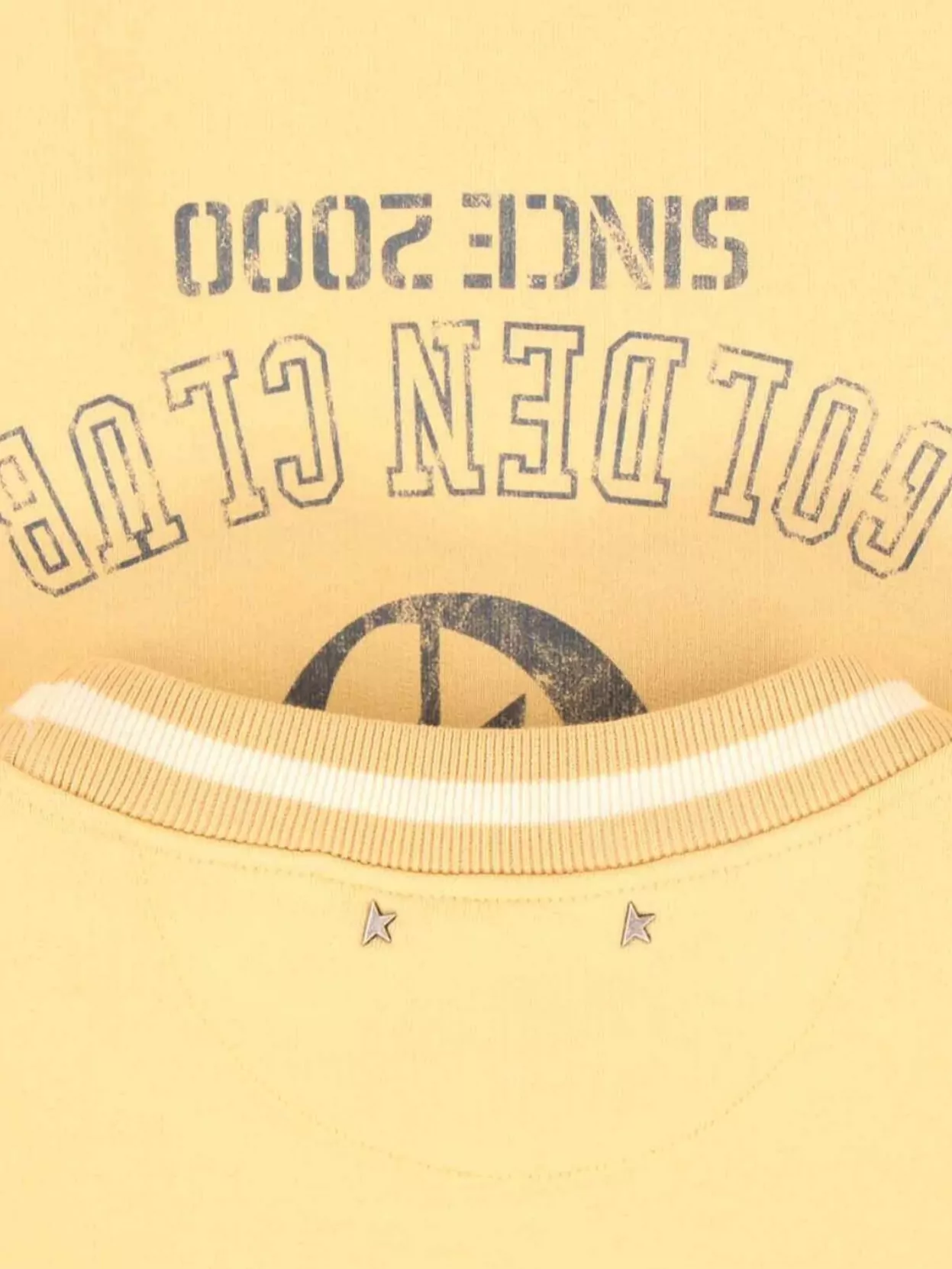 Golden Goose Crew Neck Graphic Print Short Sleeves