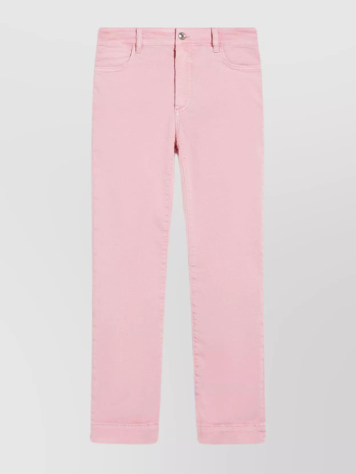 Shop Sportmax Ankle Cropped Denim Trousers