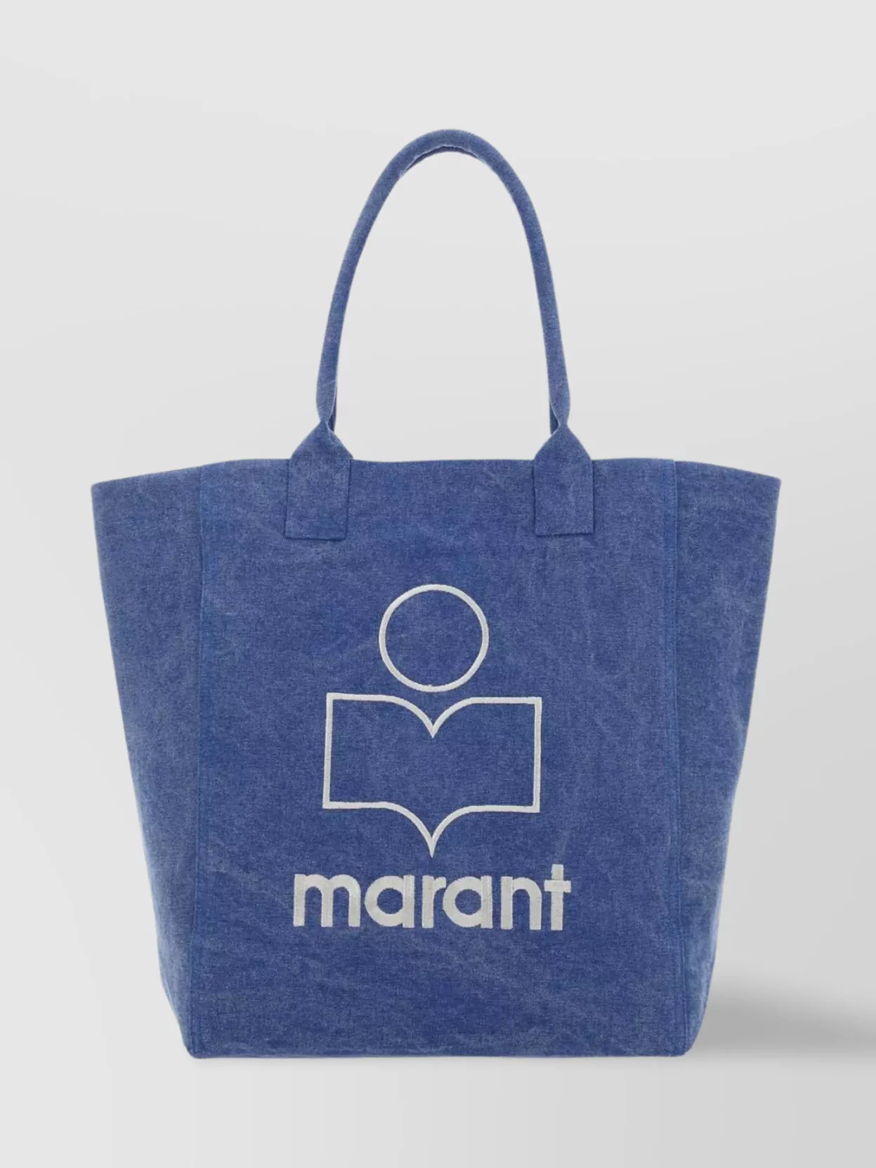 Isabel Marant Yenky Cotton Shopping Bag - Denim