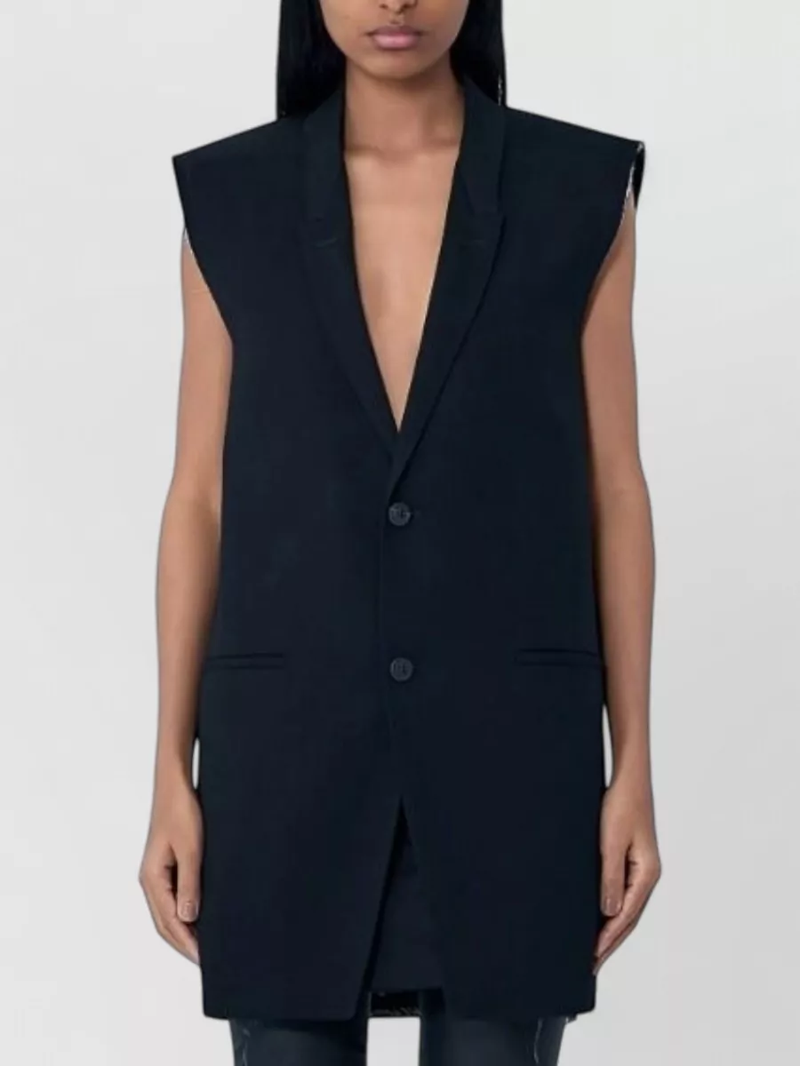 Rick Owens wool suit jacket