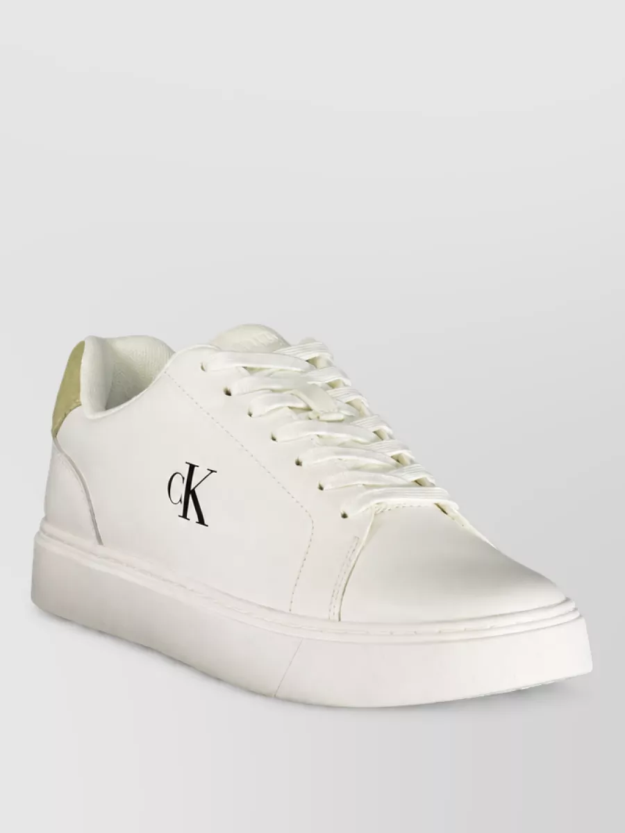Calvin Klein Leather Athletic Sneakers
