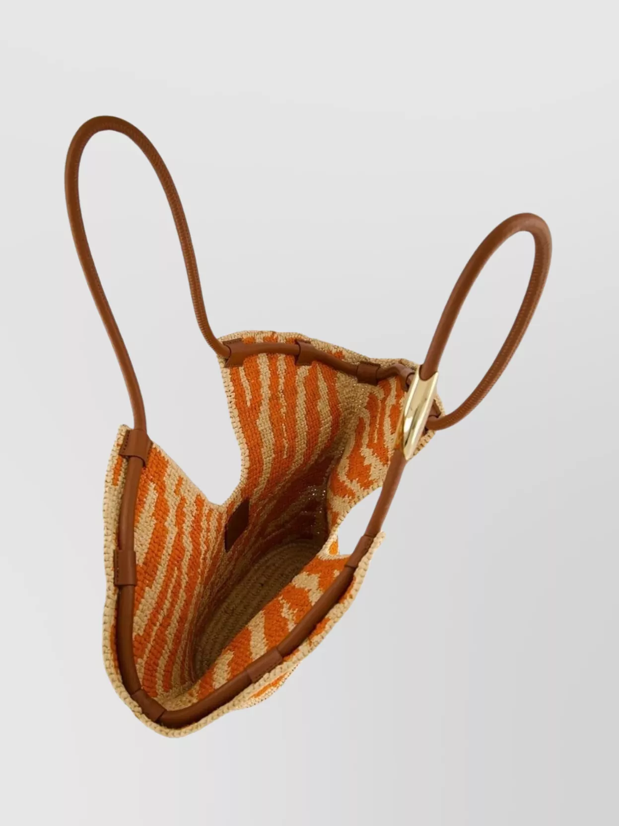 Zimmermann Medium Rafia Tote With Contrast Handles