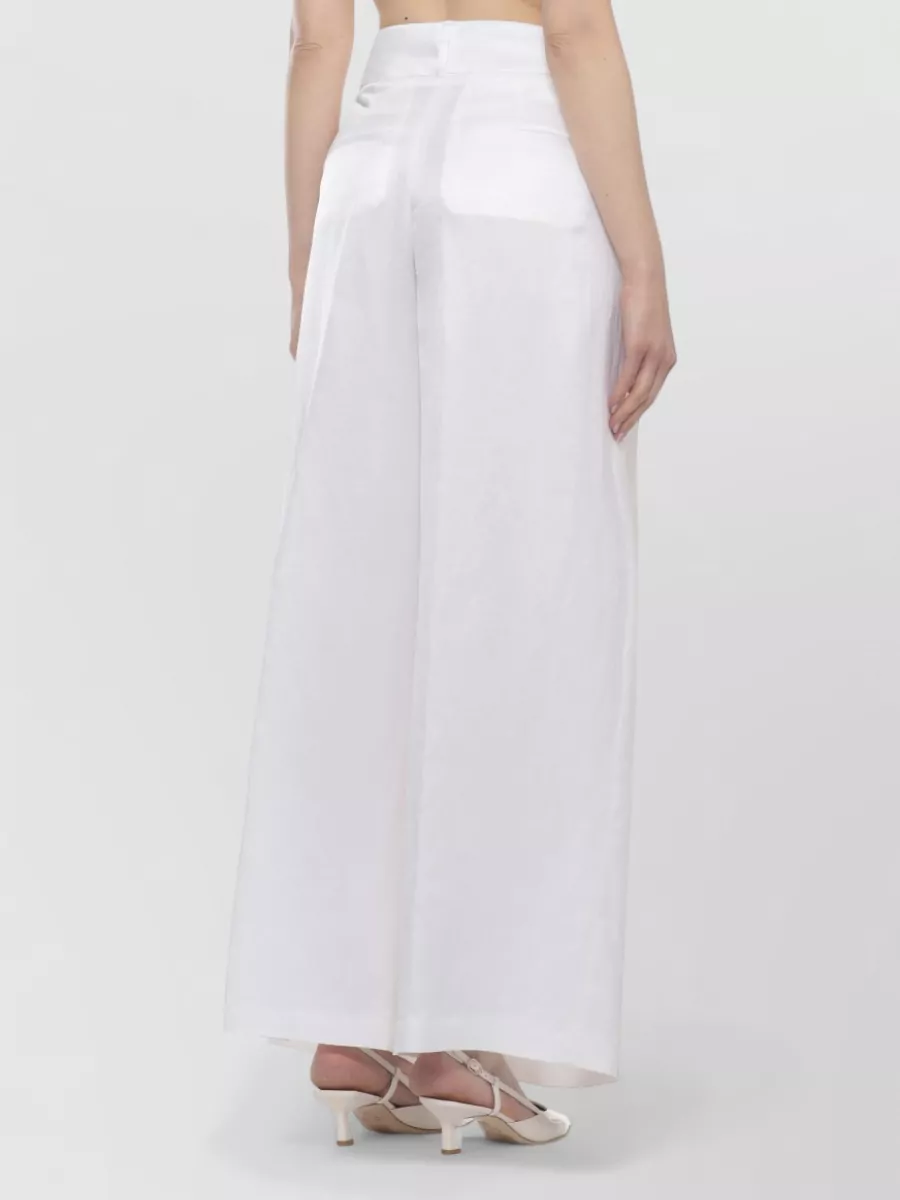 Peserico Straight-Leg Wide-Leg Trousers
