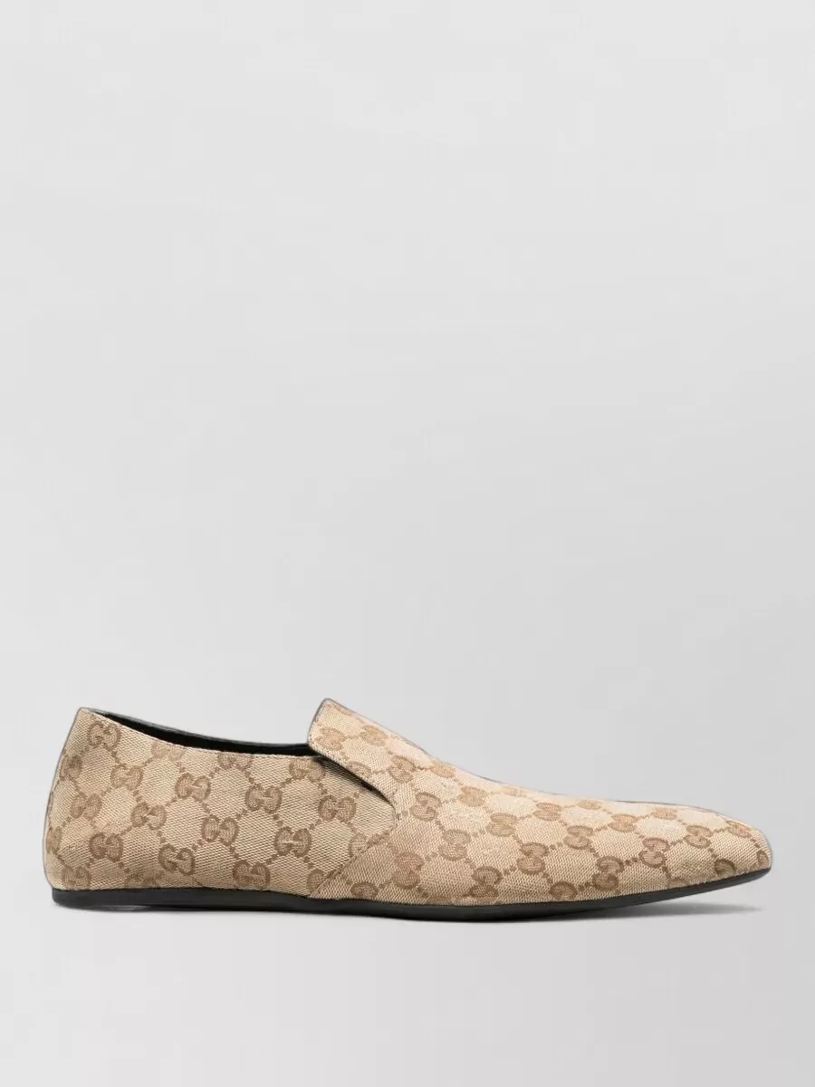 Gucci Logo-Print Loafers