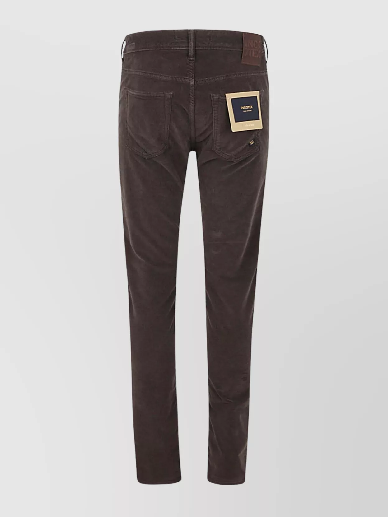Incotex 5 Pockets Ppt Straight Vintage In Brown