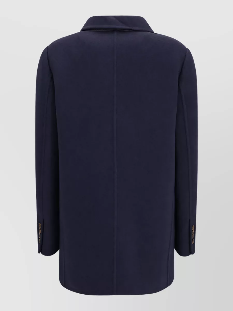 Brunello Cucinelli Cashmere Single-Breasted Coat