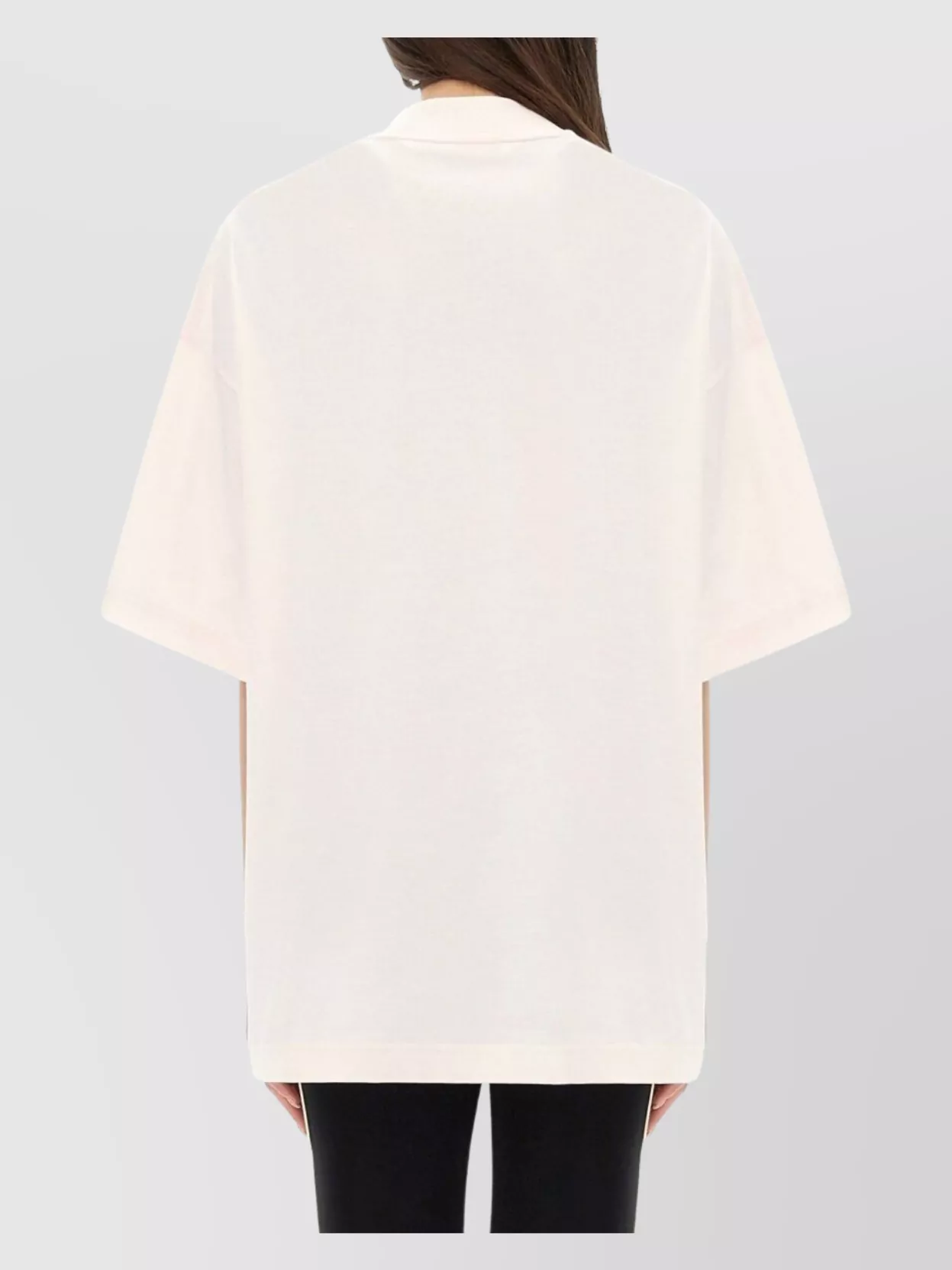 Palm Angels Oversized Crew Neck Teddy Bear T-Shirt
