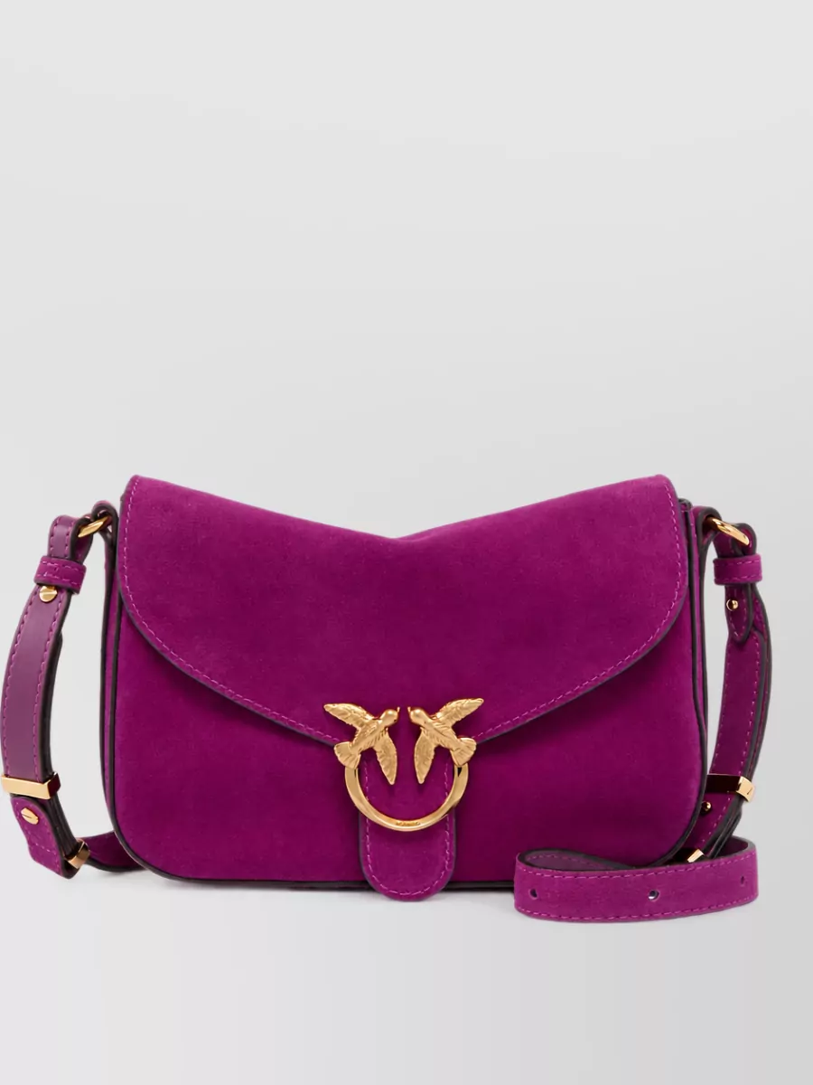 Pinko Love Bag Leather Shoulder Bag
