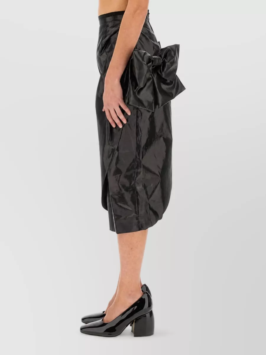 Maison Margiela Bow Asymmetric Skirt