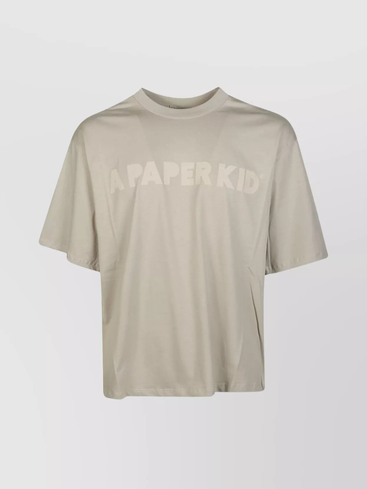 Shop A Paper Kid Fiore Logoback Crew Neck T-shirt