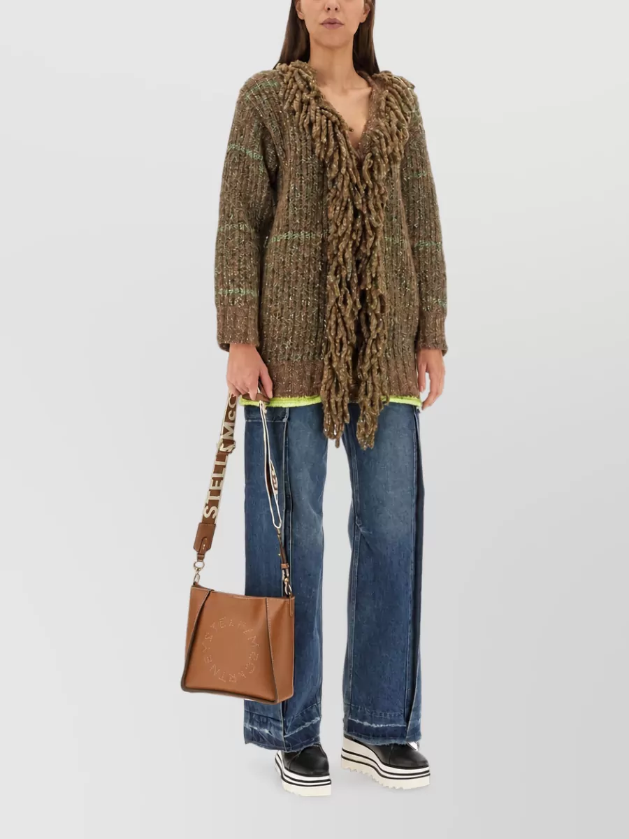 Stella Mccartney Wide-Leg Cargo Trousers