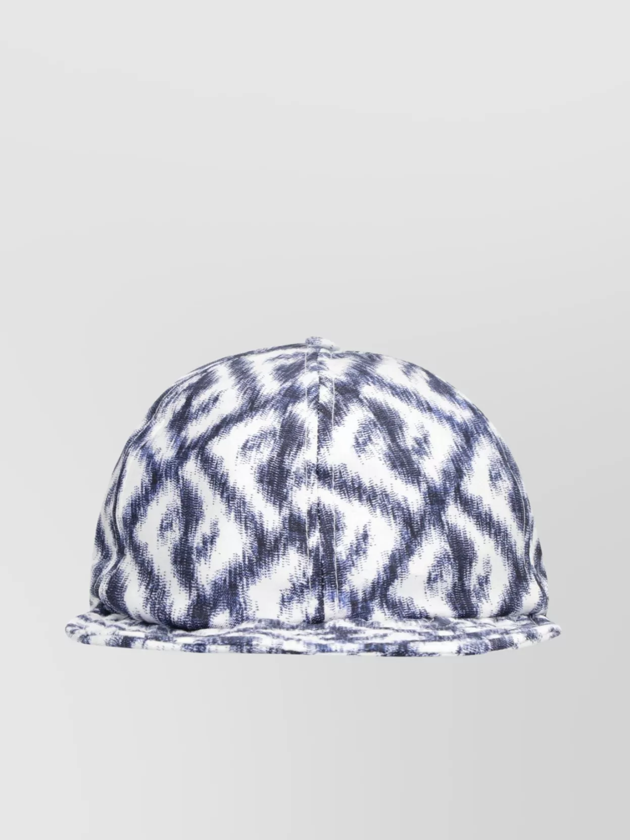 Fendi Patterned Curved Brim Baseball Cap