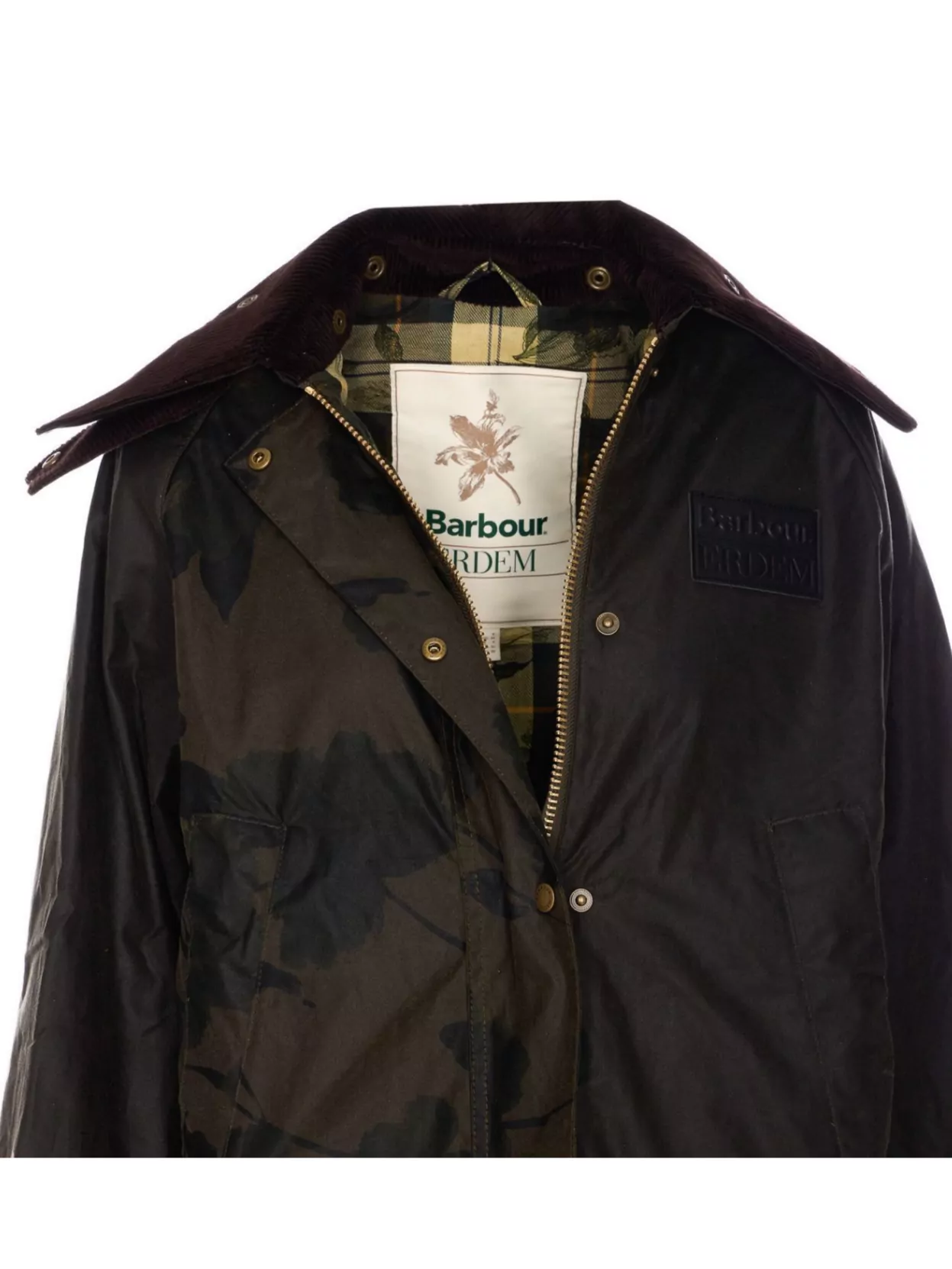 Barbour Floral Camouflage Blazer Patch Pockets