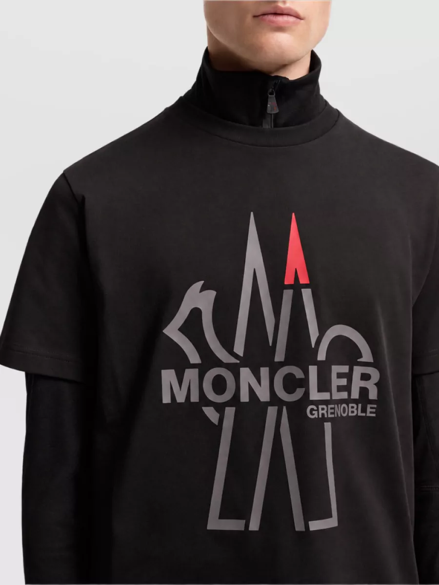 Moncler Cotton Crewneck T-Shirt