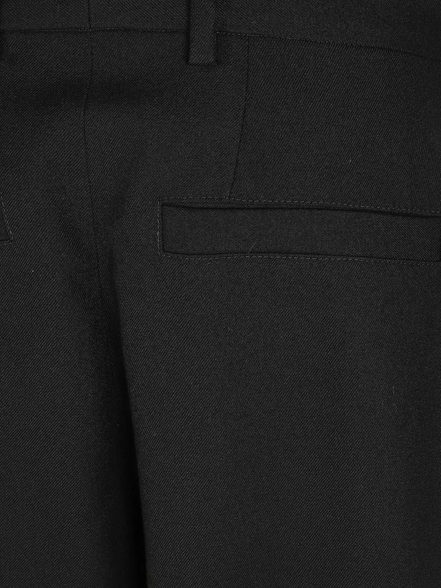 Dries Van Noten Wool Tailored Trousers