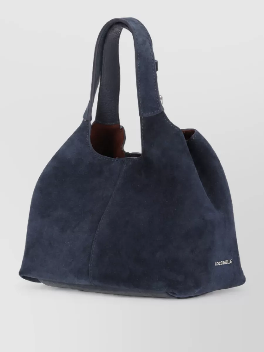 Coccinelle Suede Leather Shoulder Bag