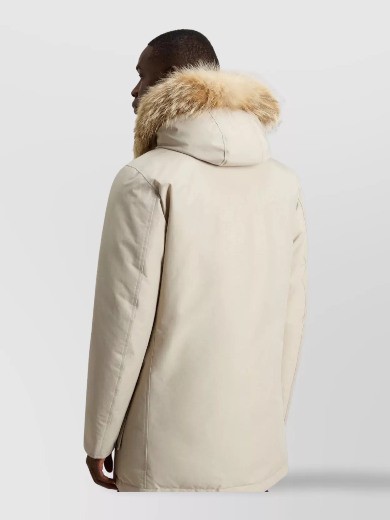 Woolrich Ramar Cloth Parka Detachable Fur