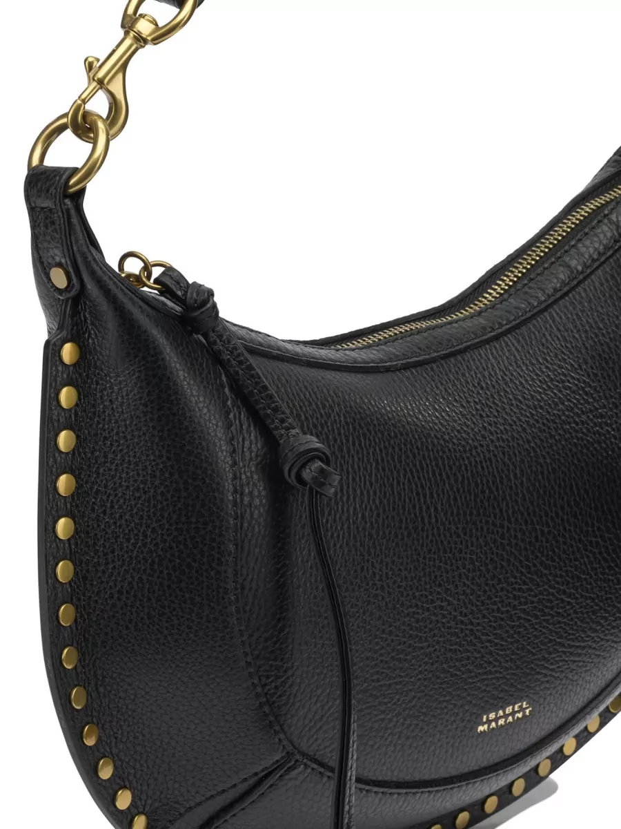 Isabel Marant Naoko Medium Shoulder Bag Gold Hardware