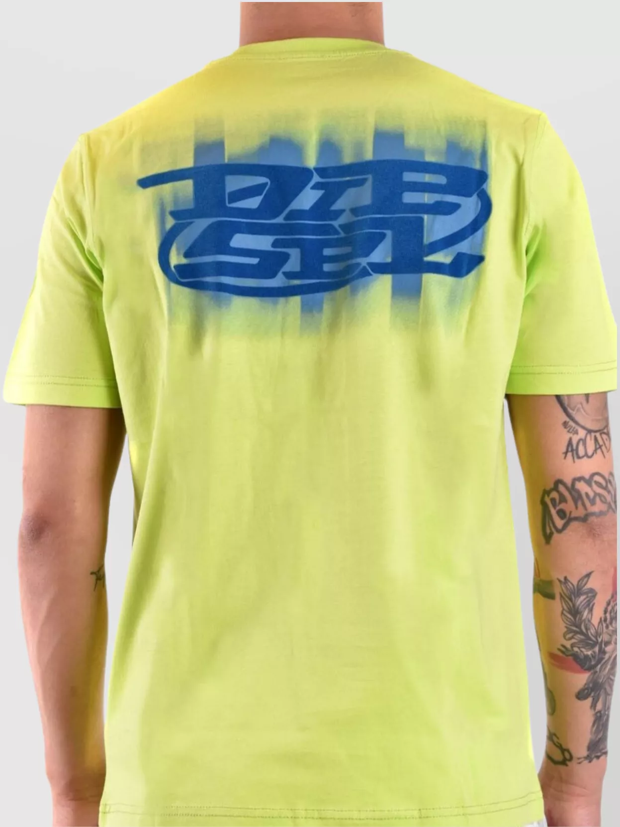 Diesel Crew Neck Graphic Print Short Sleeves