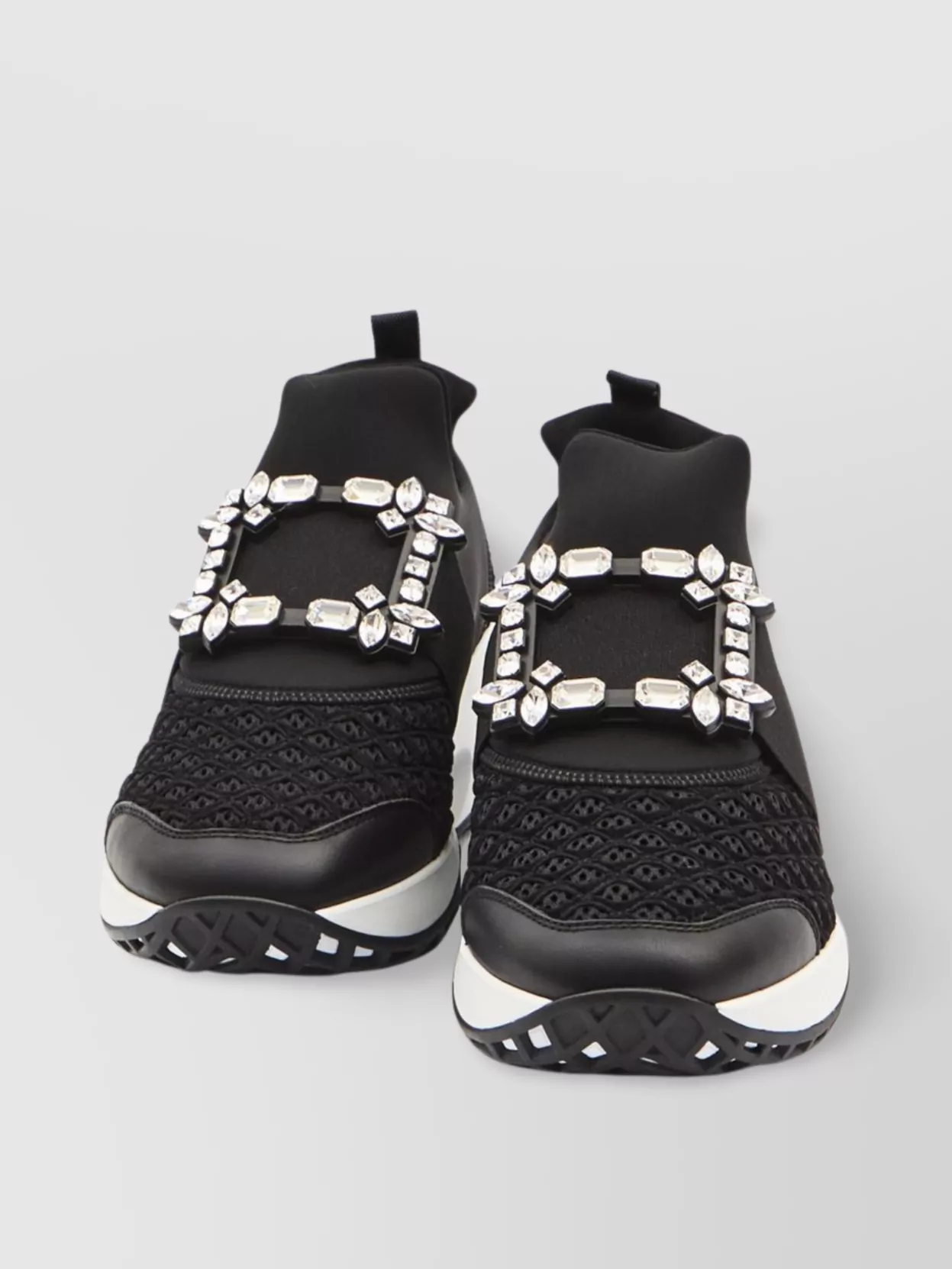 Roger Vivier Fabric Sneakers Choc Heel