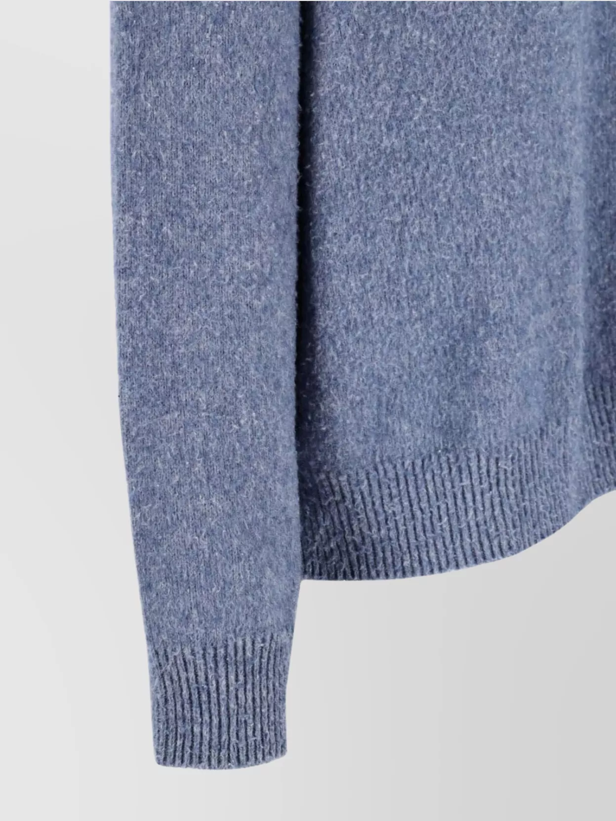 Maison Margiela V-Neck Ribbed Knitwear Soft Texture