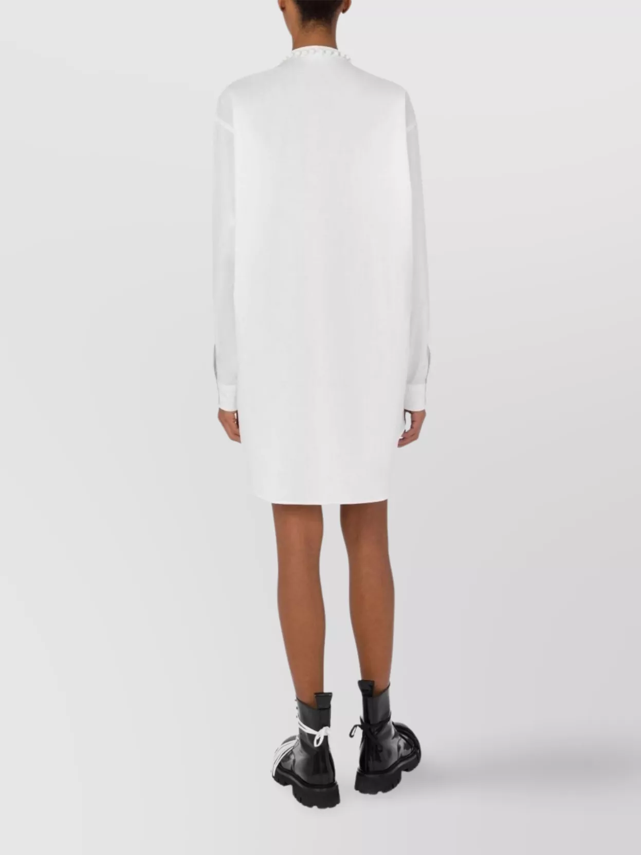 Moschino Knee Length Dress Band Collar