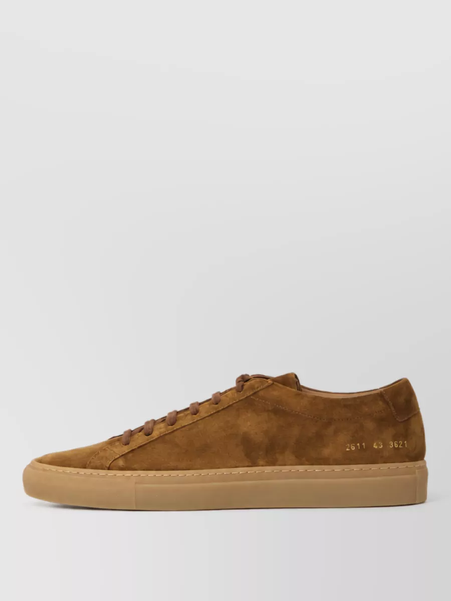 Common Projects Suede Lace-Up Sneakers