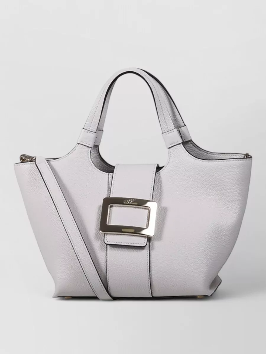 Roger Vivier leather mini tote bag