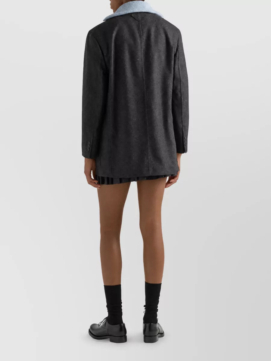 Prada Single Breasted Coat