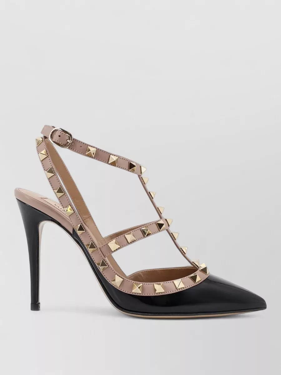 Valentino Garavani Patent Leather Ankle-Strap Pumps
