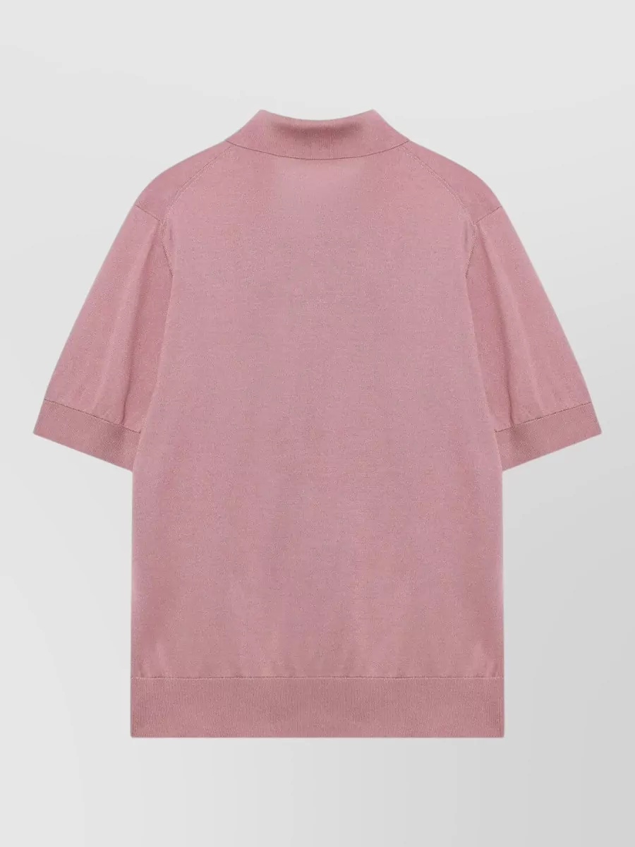 Dolce&Gabbana Silk Polo Shirt