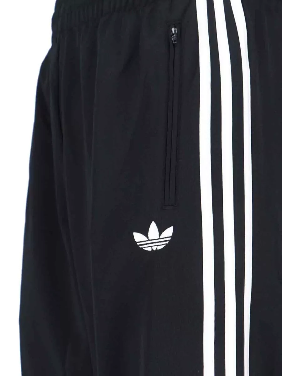 Adidas Straight Trousers Side Pocket Contrast Stripes