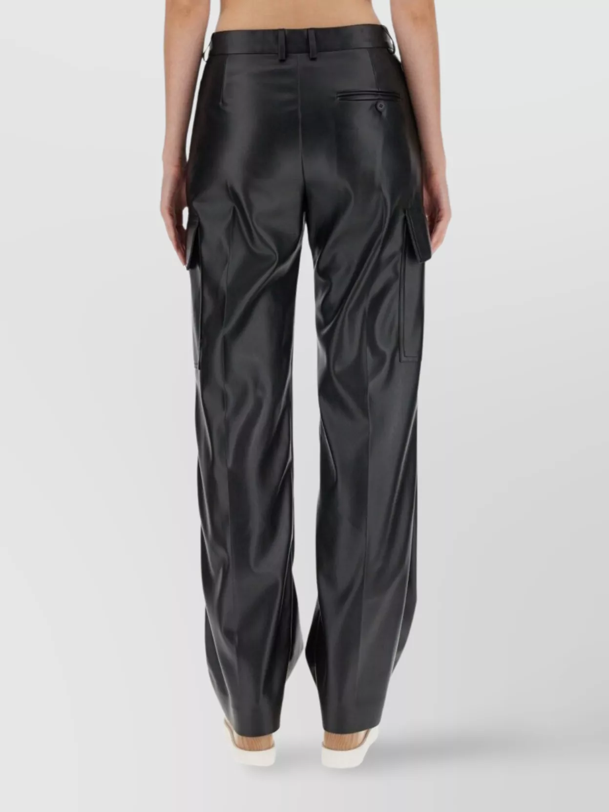 Shop Stella Mccartney Cargo Utility Pants Multiple Pockets