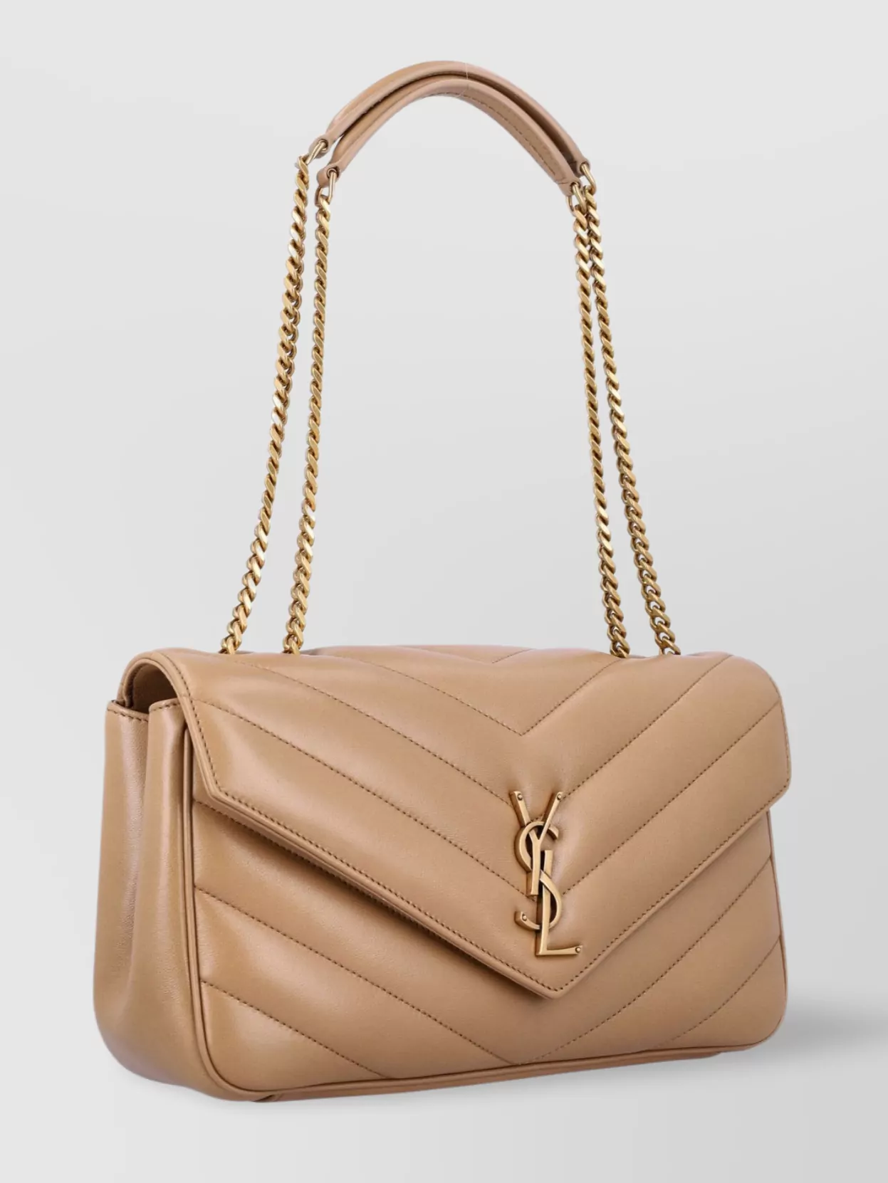 Saint Laurent Medium Quilted Bag Chain Strap