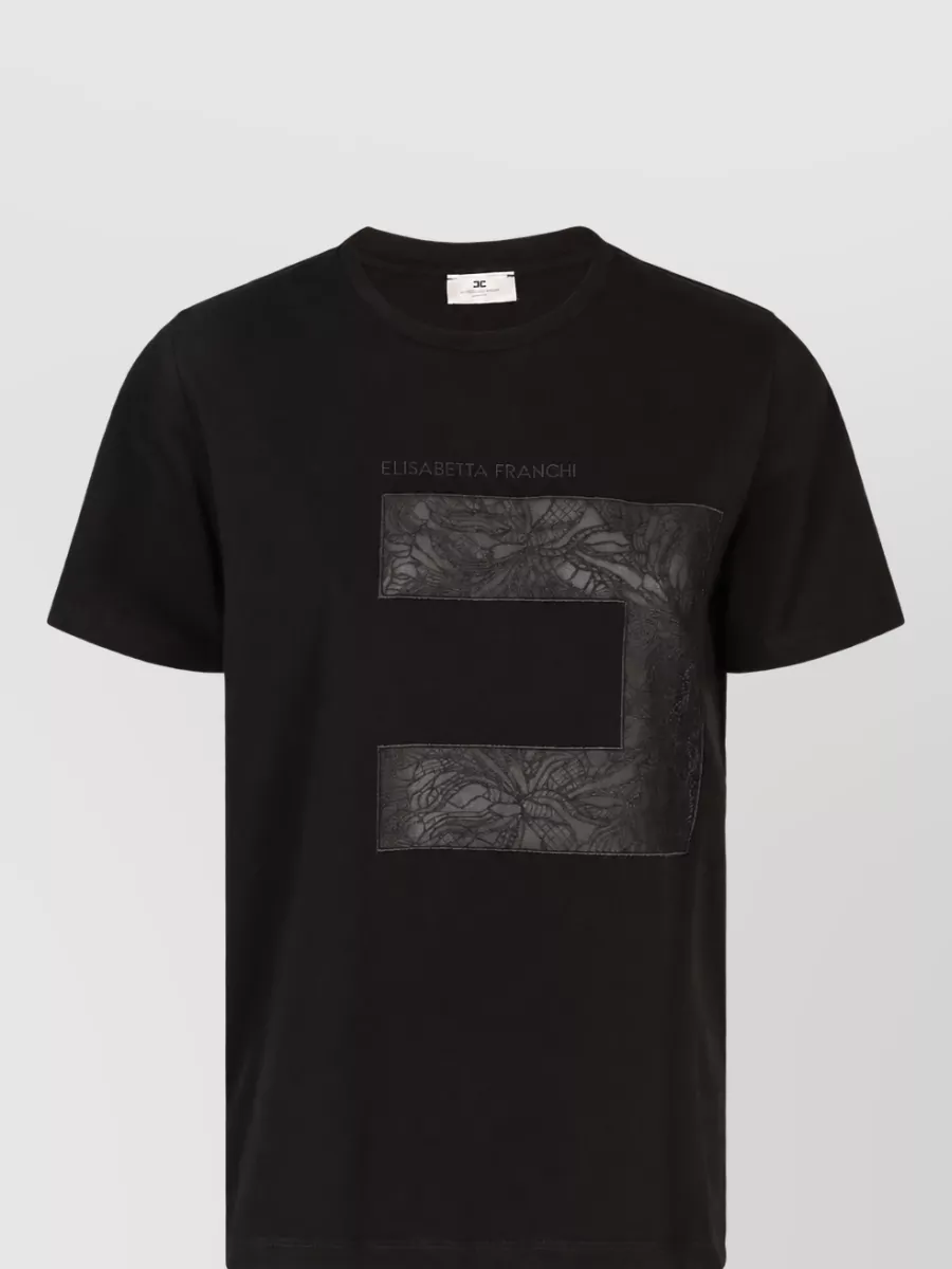 Elisabetta Franchi crew-neck t-shirt