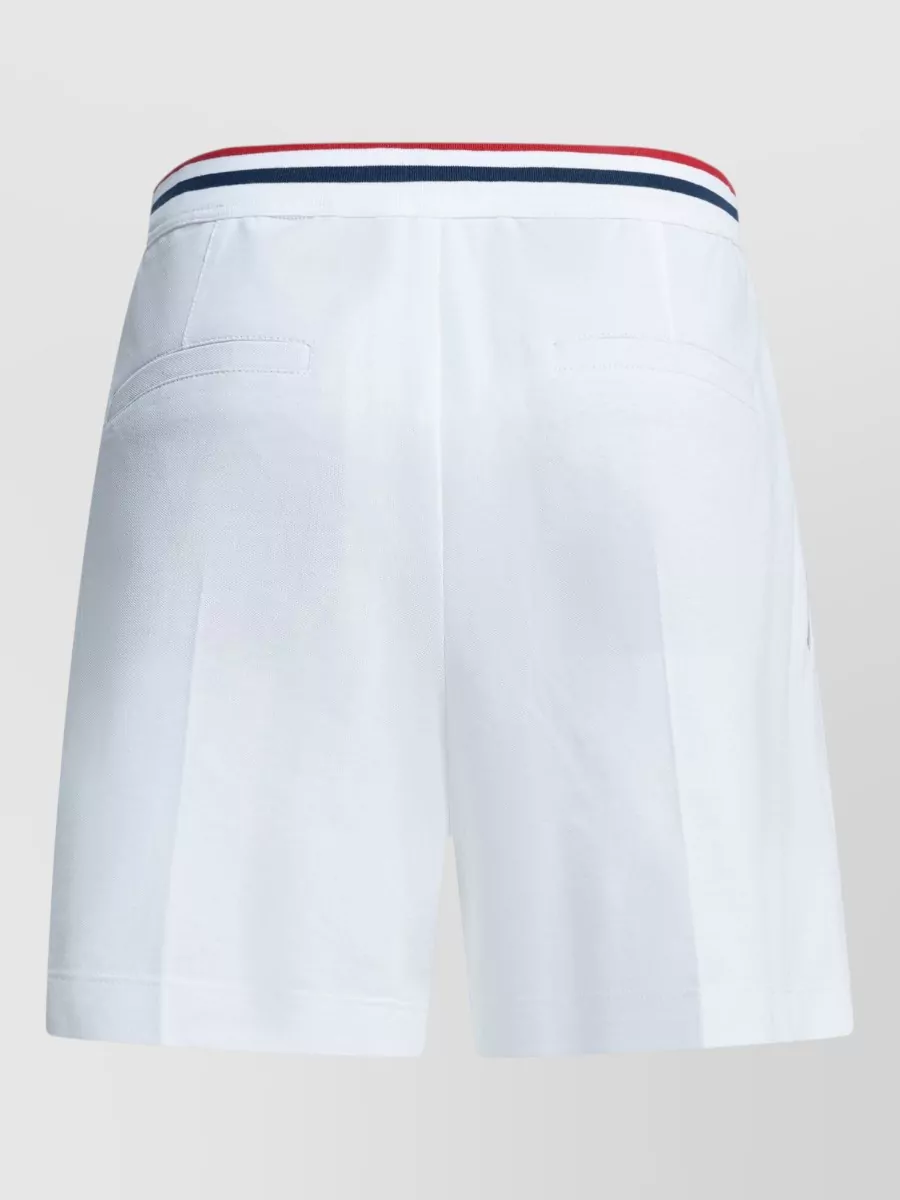 Brunello Cucinelli Pleated Cotton Tailored Shorts