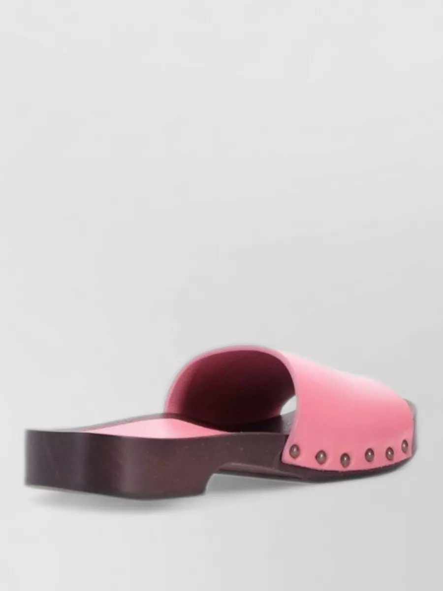 La Rose Leather sandals