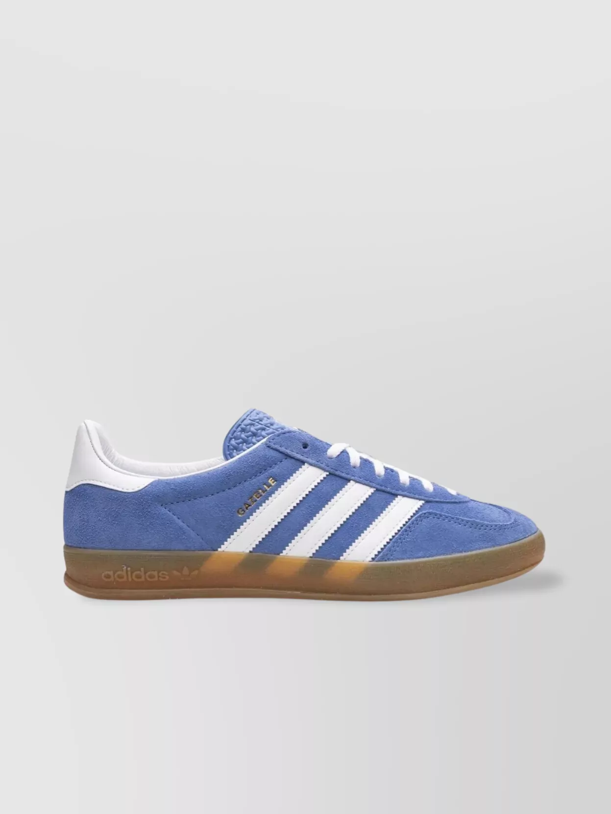 Adidas Indoor Sneakers With Rubber Sole And Signature Stripes