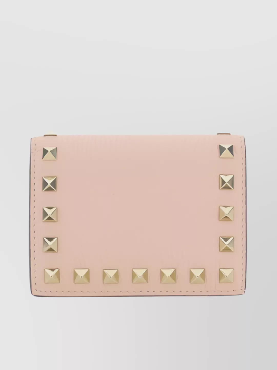 Shop Valentino Rockstud Wallet With Beading And Studs