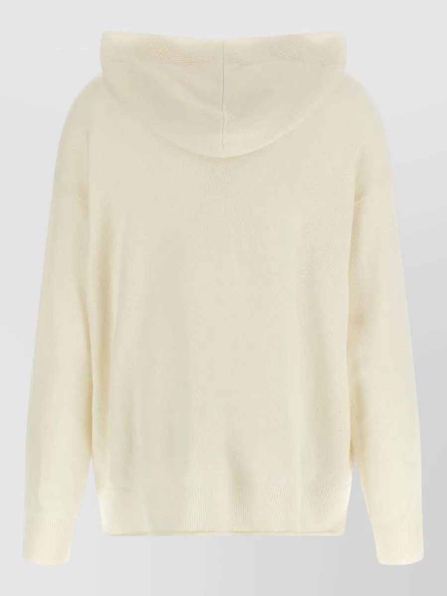 Max Mara Cashmere Hooded Zip-Up Cardigan