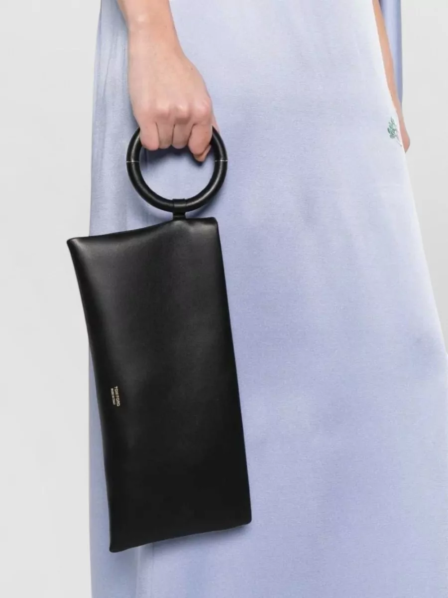 Tom Ford Large Leather Goods Leather Clutch Bag
