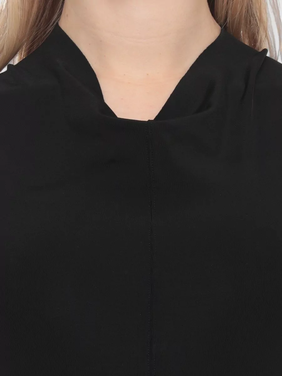 Rick Owens Sleeveless Round Neck Midi Dress