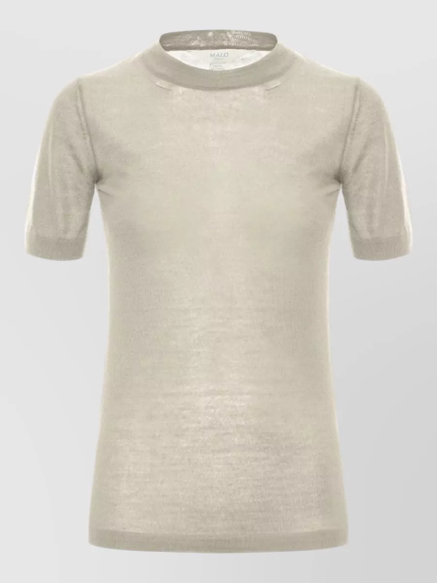 Malo cashmere crew-neck t-shirt