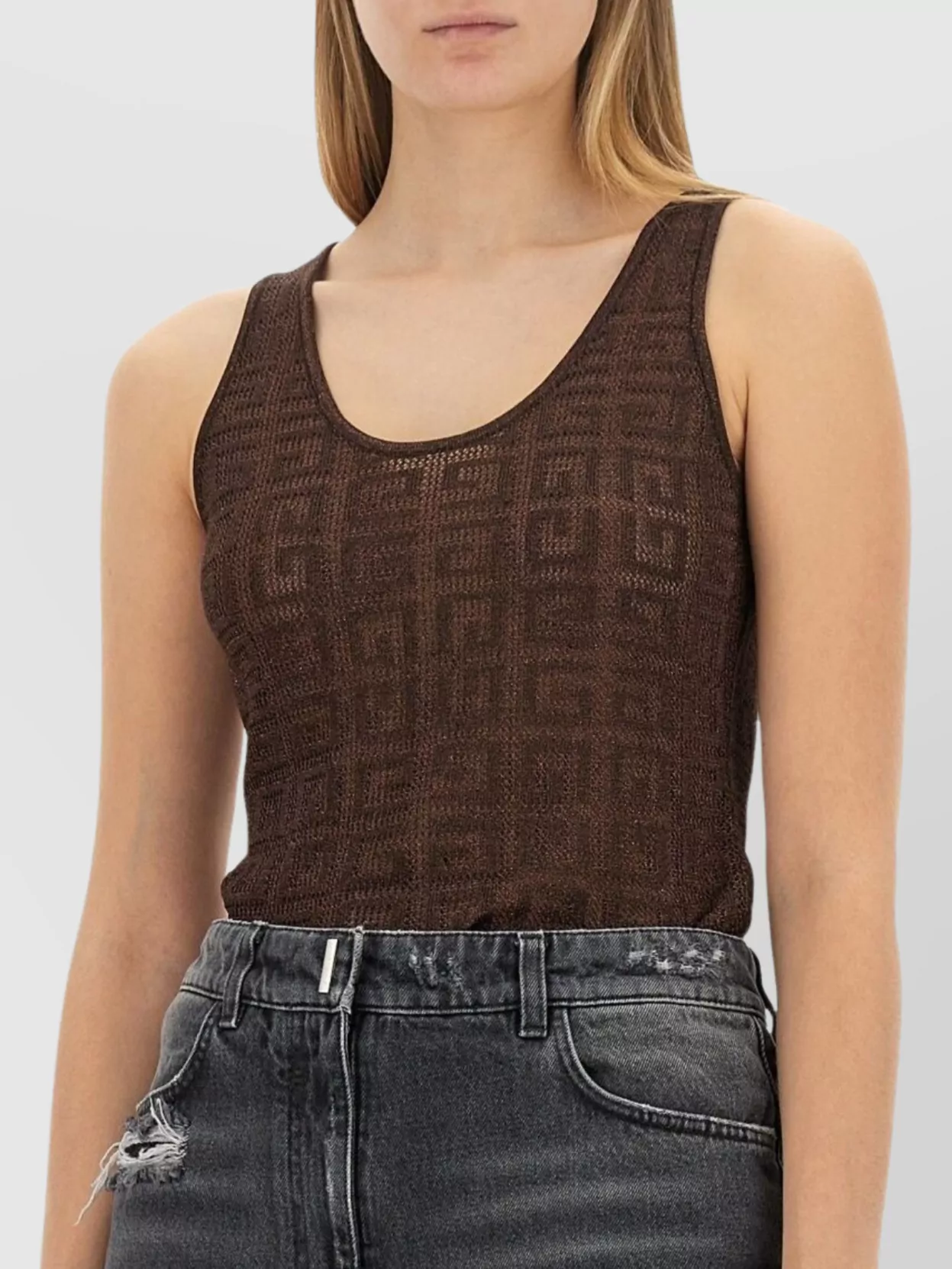 Givenchy 4g Jacquard Tank Top