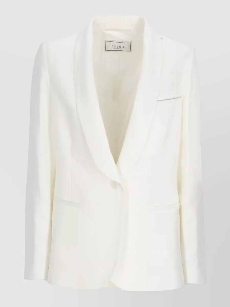 Peserico Long-Sleeve Blazer