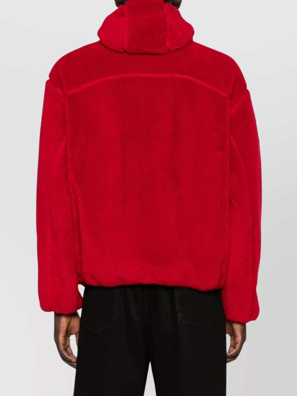 Kenzo Hooded Fleece Blazer Long Sleeves