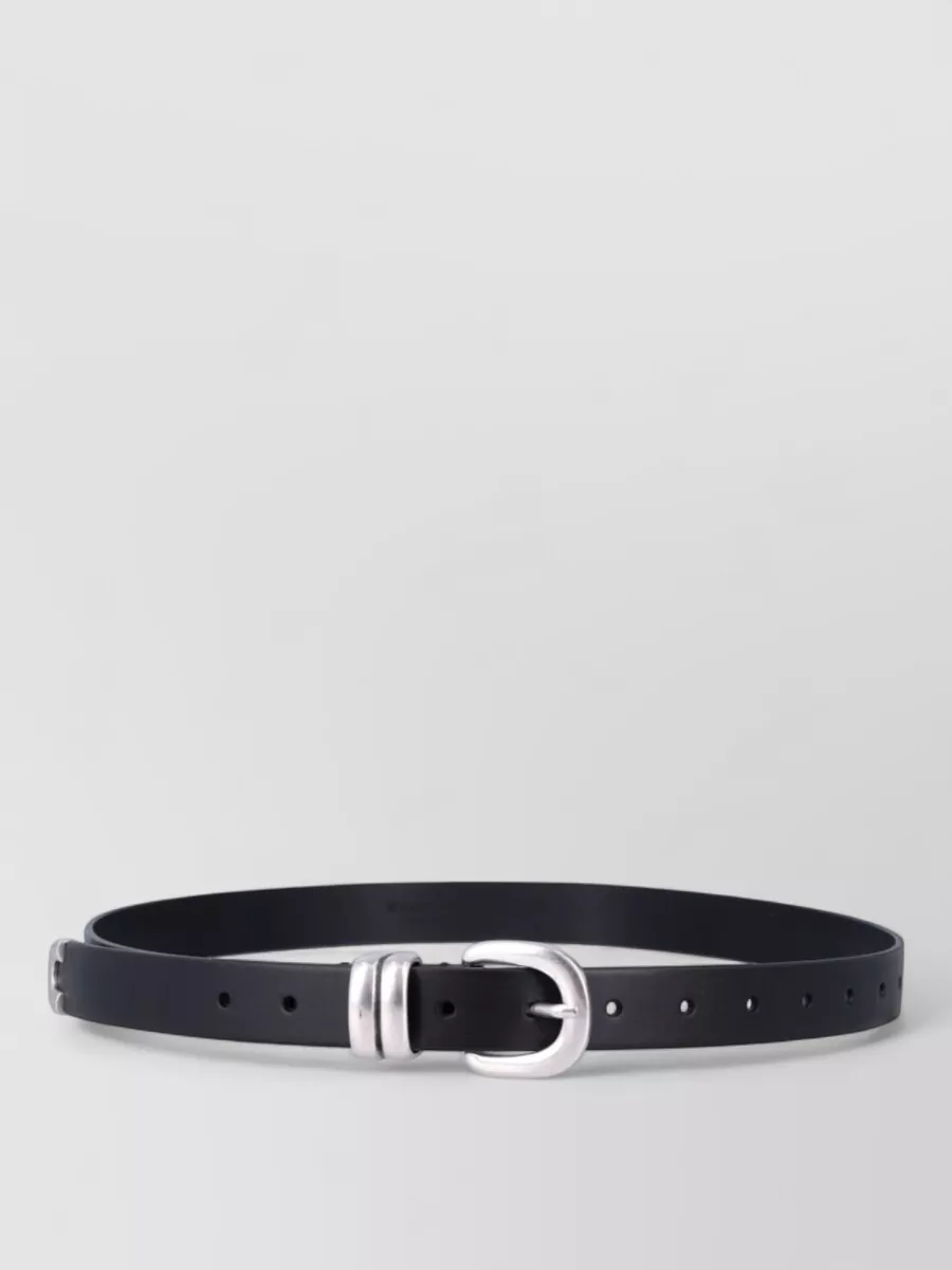 By Malene Birger leather slim belt