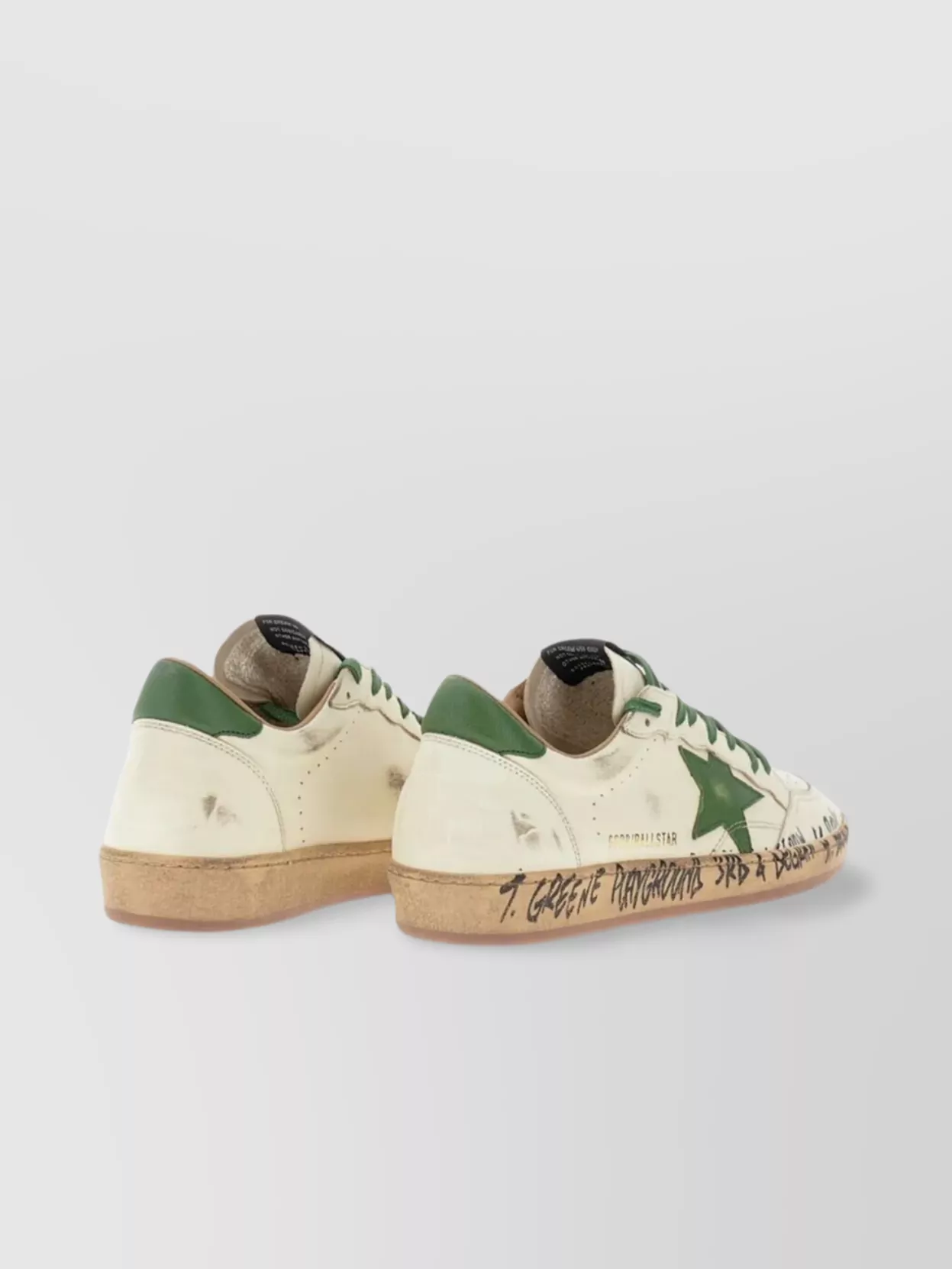 Golden Goose Nappa Upper Toe And Spur Leather Sneakers